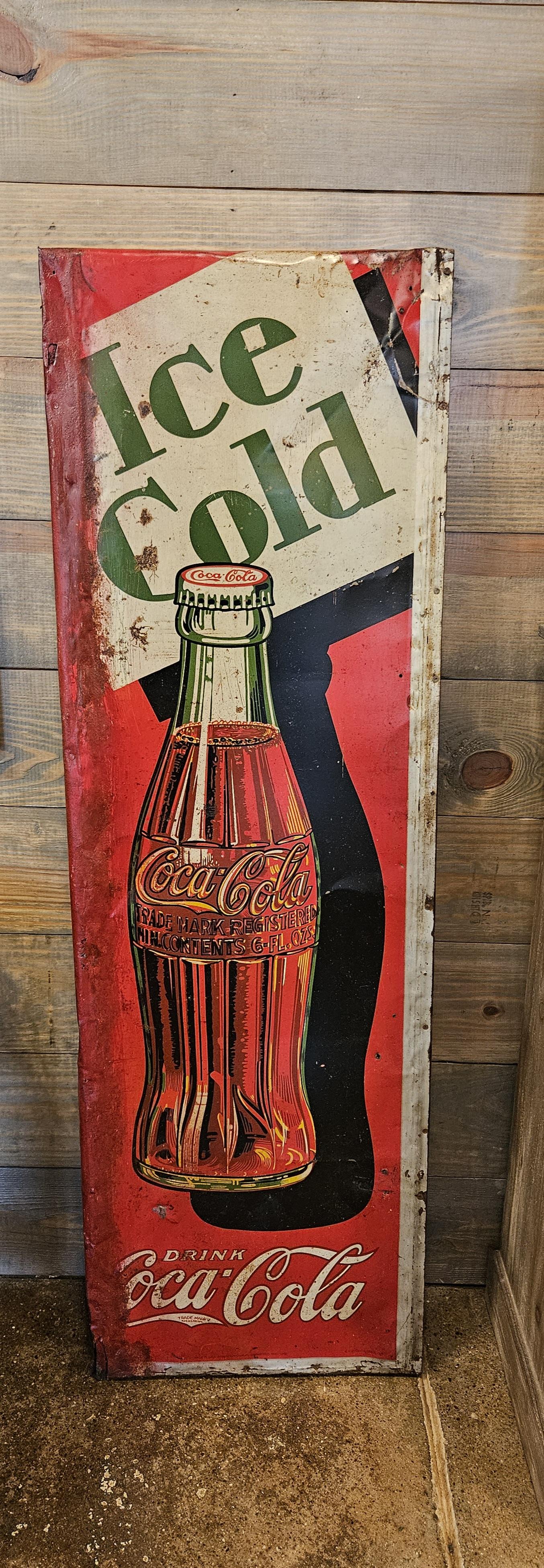 Ice Cold Coke Sign
