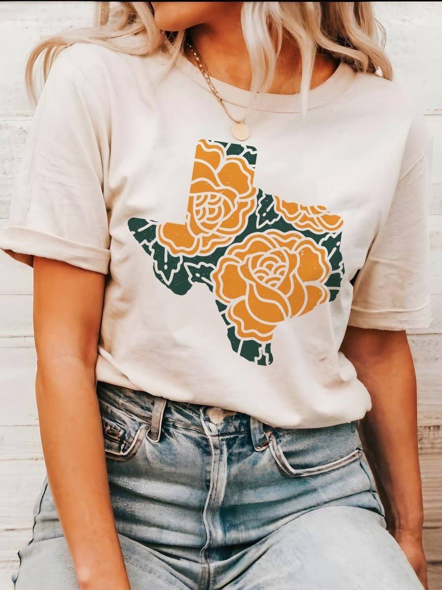 Yellow Rose TX | Southern T-Shirt XL - Cream