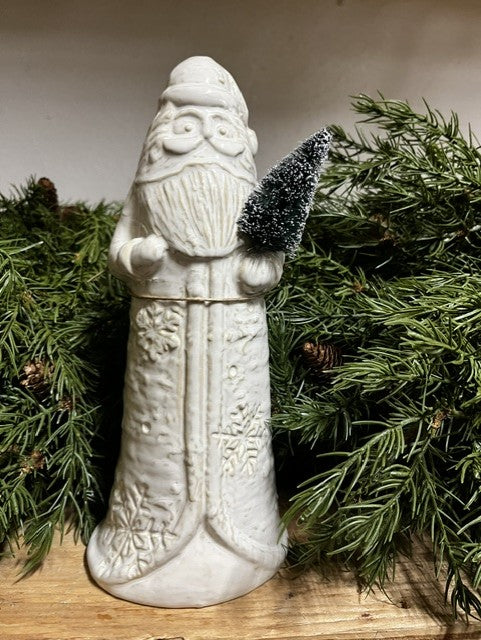 Large white Santa sitter