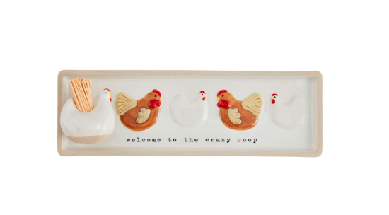 Chicken Tray & Toothpick Set