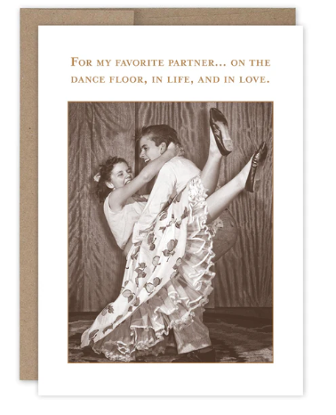 Favorite Partner - Shannon Martin XO card