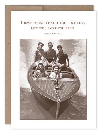 If You Love Life Birthday - Card Shannon Martin