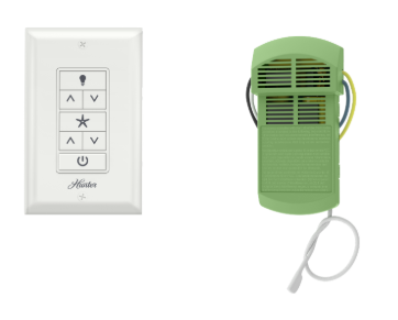 Hunter Universal Fan-Light Wall Control with Receiver
