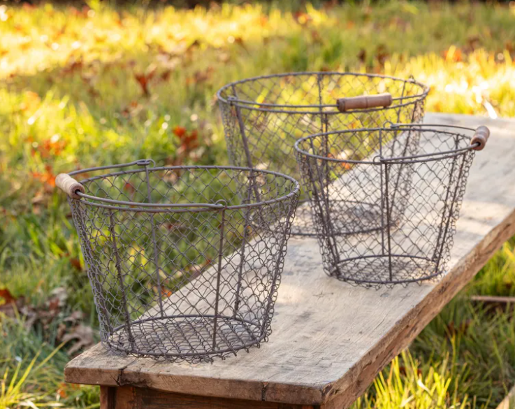 Wire Bushel Basket