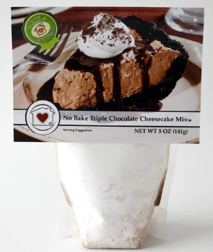No-Bake Triple Chocolate Cheesecake Mix