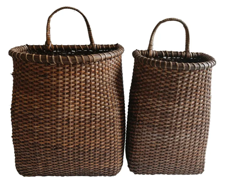 Rattan Door Baskets - 2 sizes