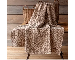 Millett Botanical Cotton Throw