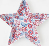 Star Plate Red, White and Blue Melamine