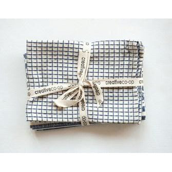 Cotton Tea Towels - Blue