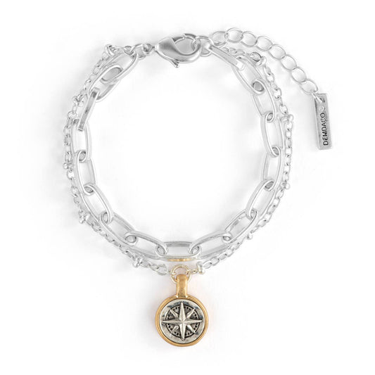 Protect & Guide Bracelet - Silver