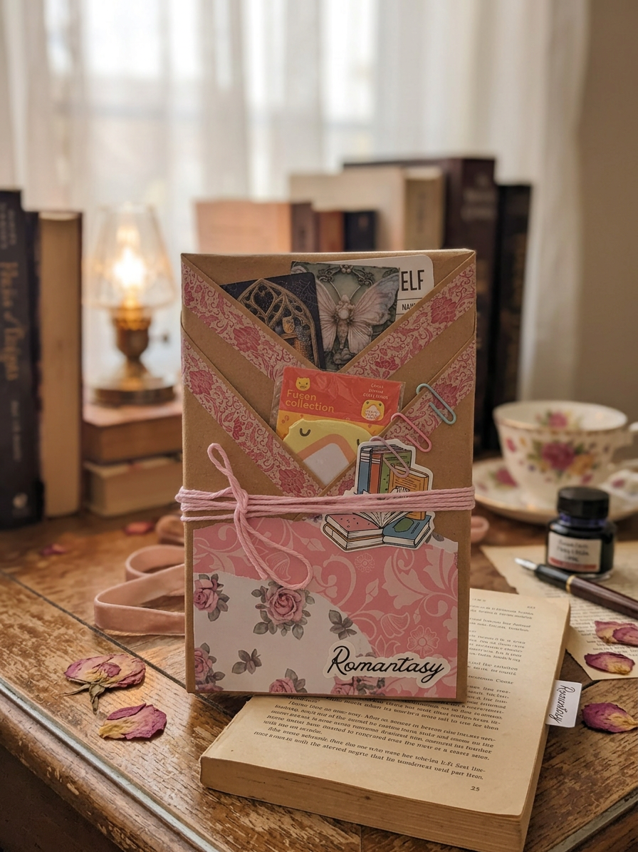 Blind Date with A Book Choose Your Genre Surprise Novel : Romance / Pink