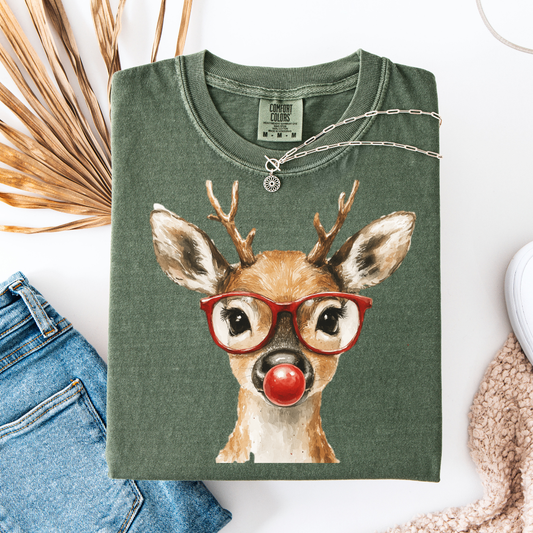Vintage Rudy Graphic Tee: 1717 Moss / UNISEX / S