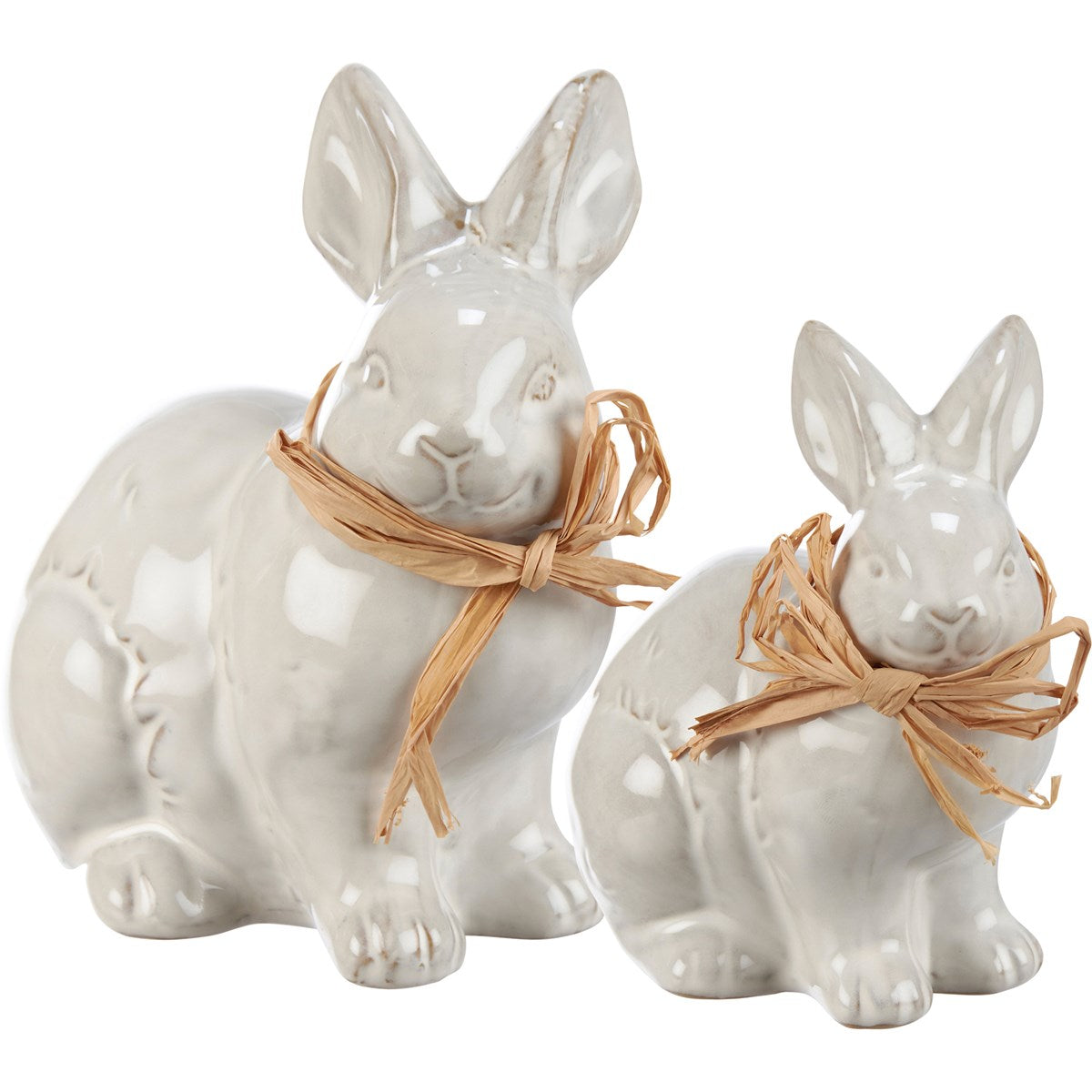 Vintage Bunnies Figurine