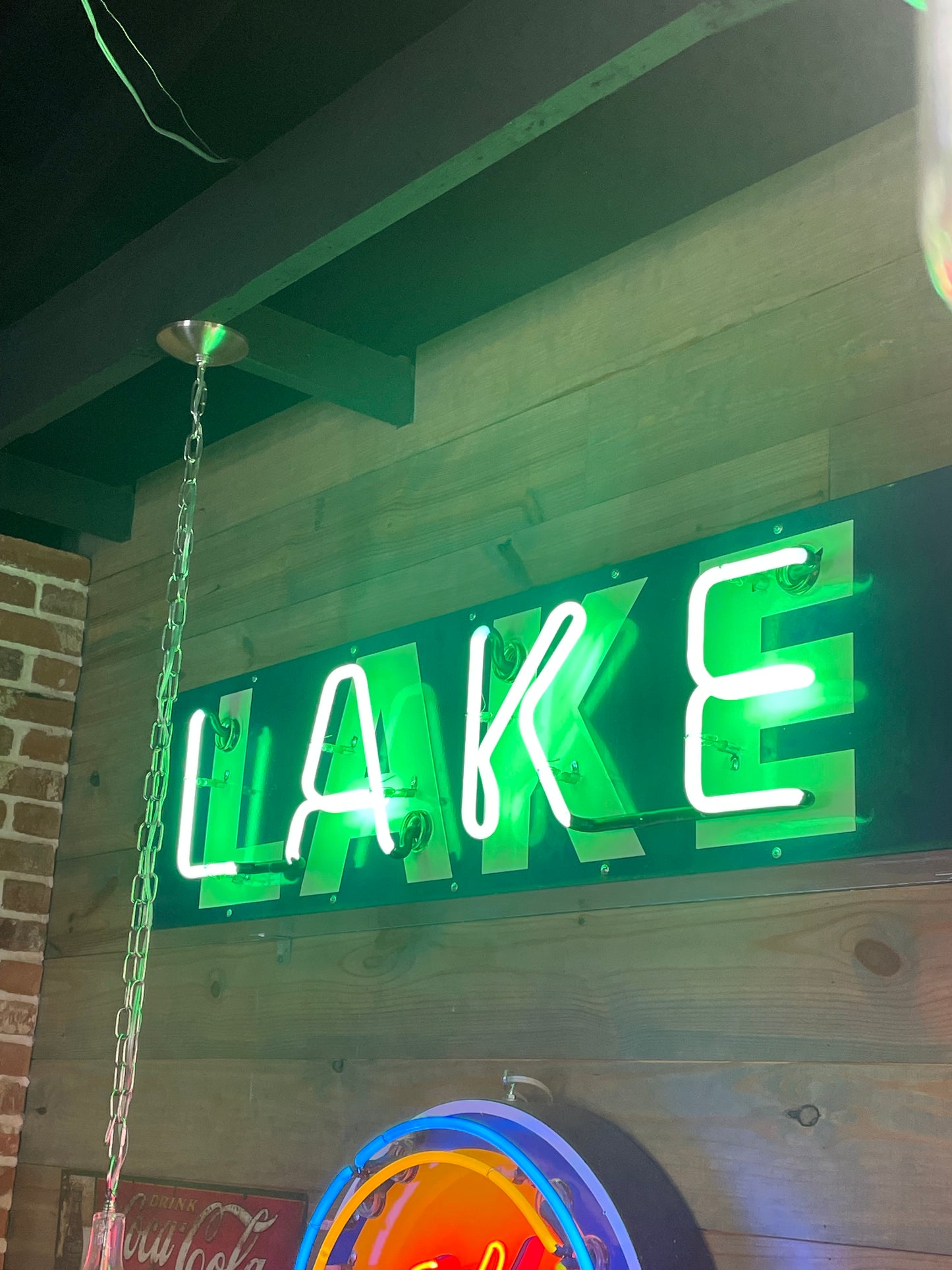 Lake LED Sign