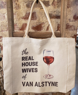 Real House Wives of Van Alstyne Canvas Bag