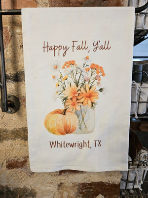 Happy Fall Y'all - Towel