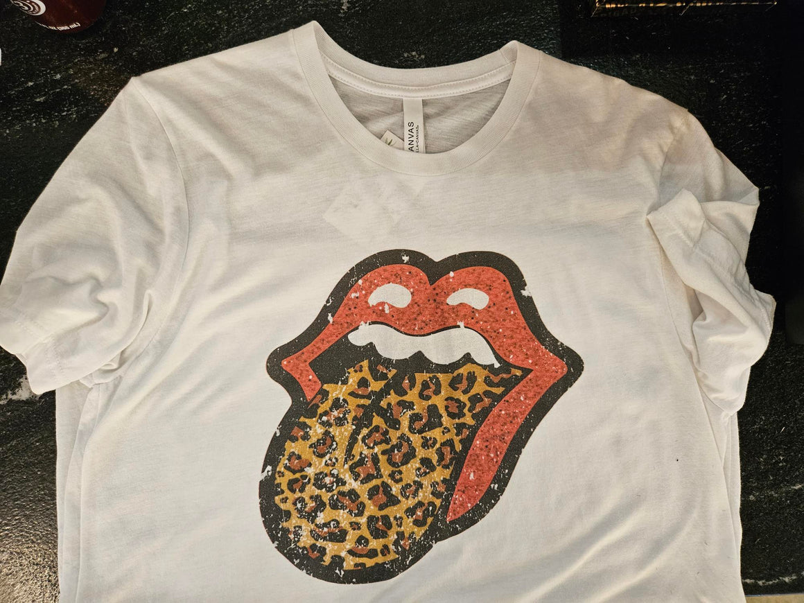 Leopard Tongue Tee