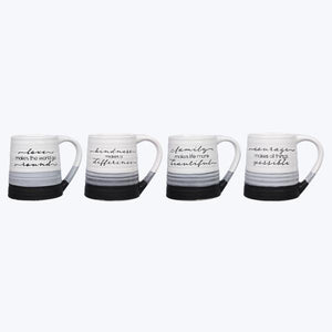RUSTIC MODERN CERAMIC MUG