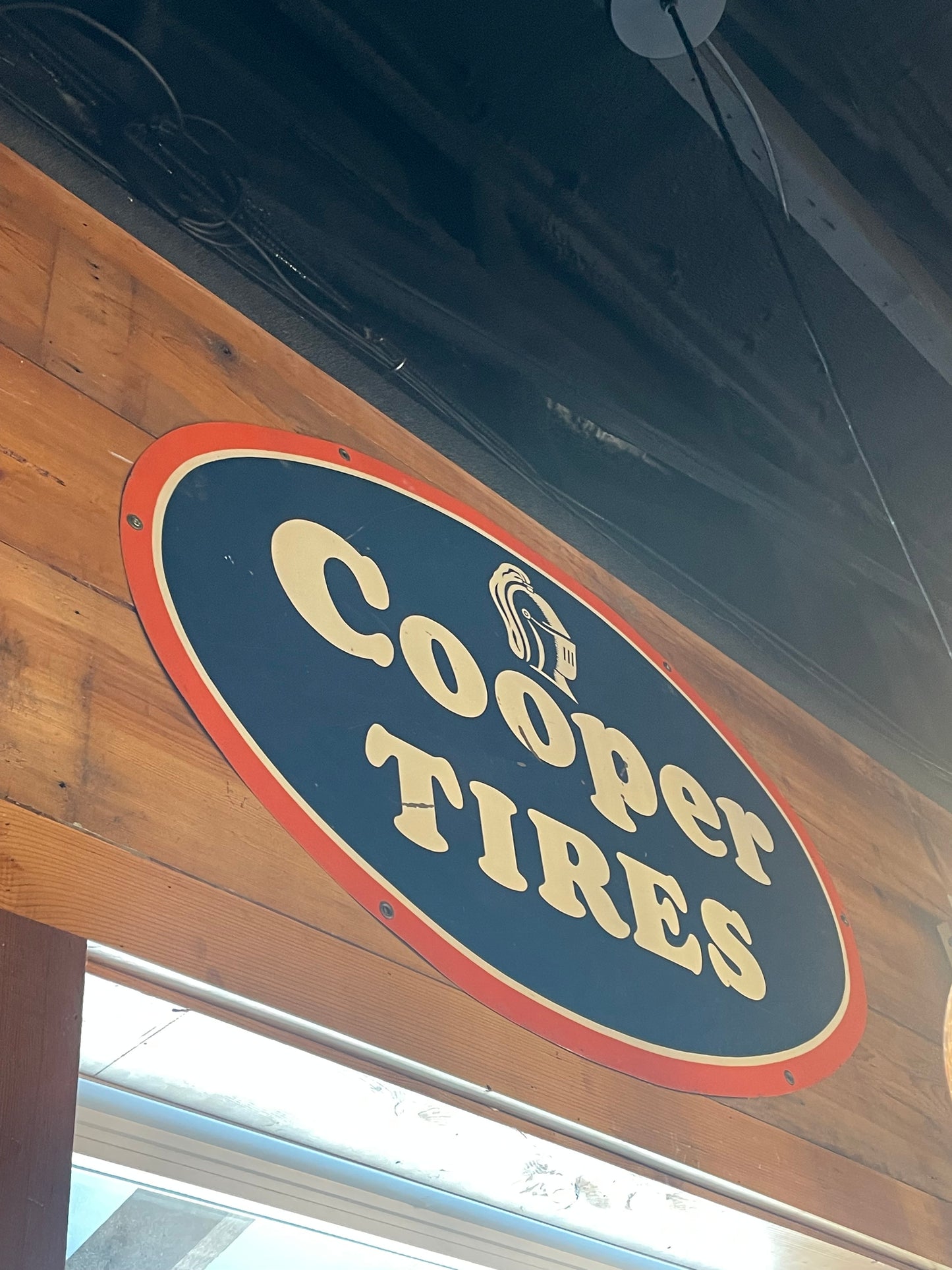 Coopers Tires Metal Sign