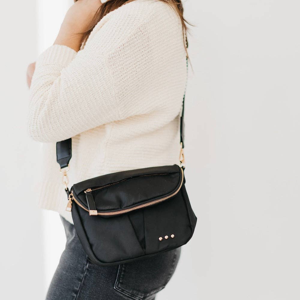 Tilly Crossbody Bag: Black