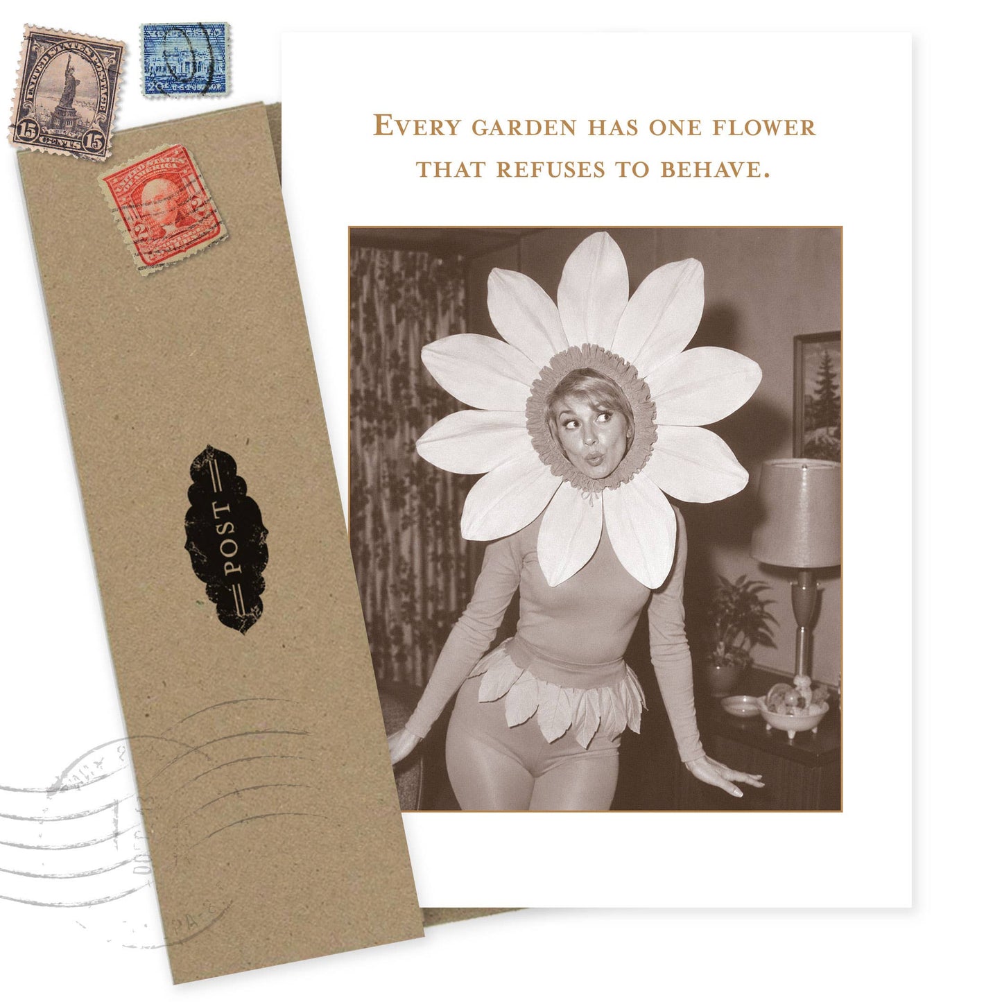 One Flower Birthday Card