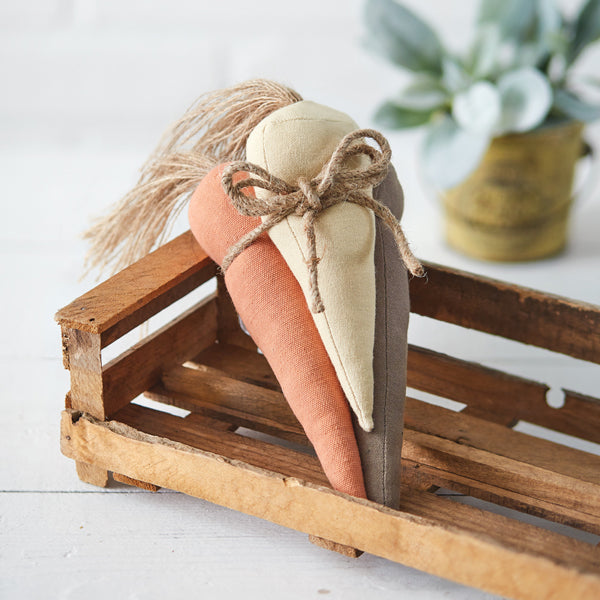 Fabric Carrots