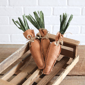 Burlap Carrot