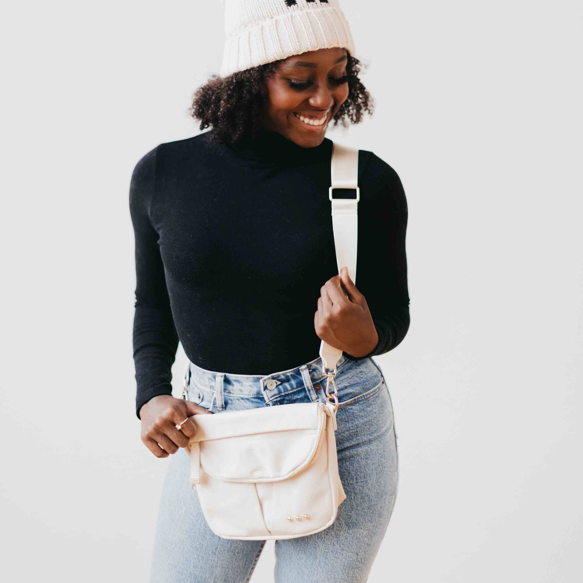 Tilly Crossbody Bag: Black