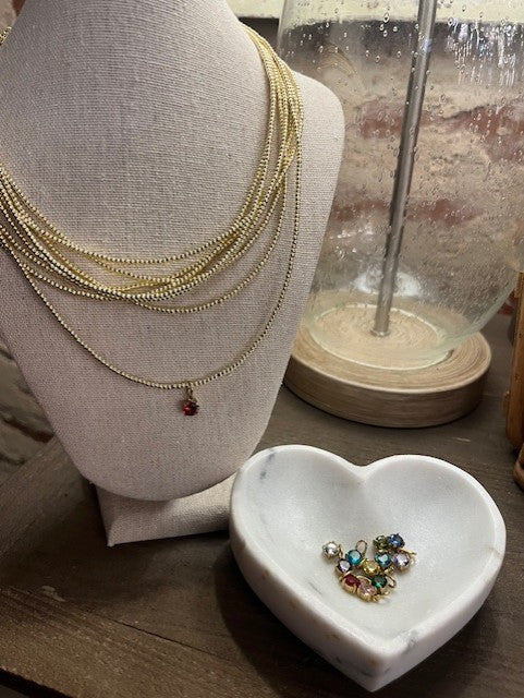 Birthstone Slide On Charm