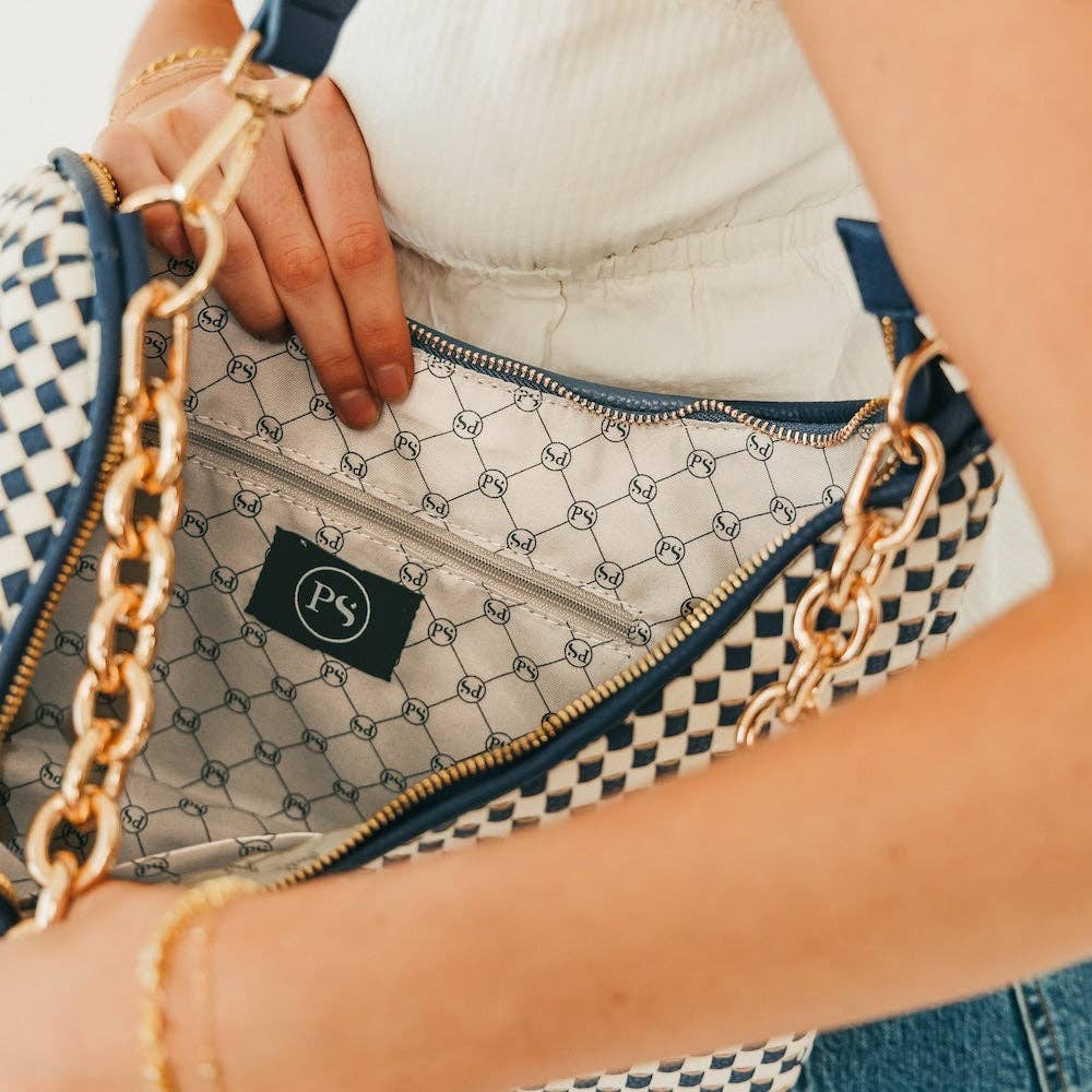 Sienna Slouchy Woven Shoulder Bag - TOP SELLER: Taupe