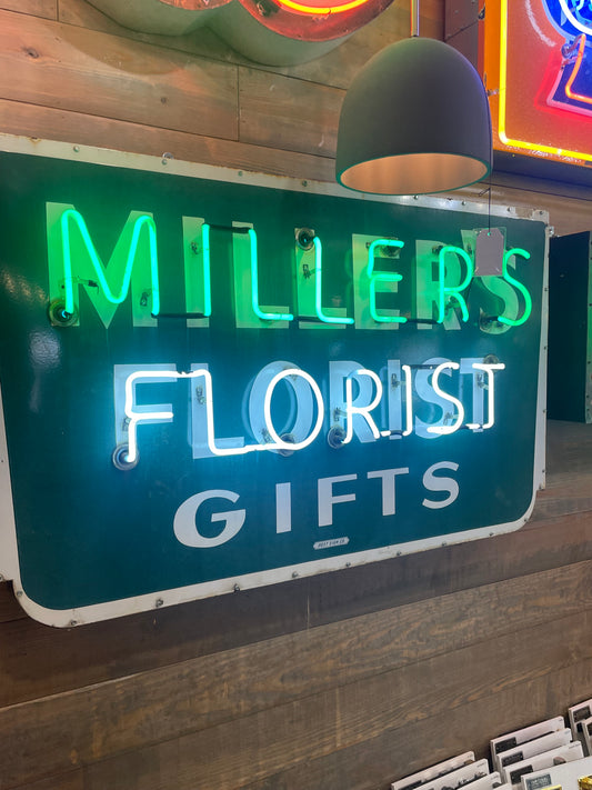 Millers Florist Sign