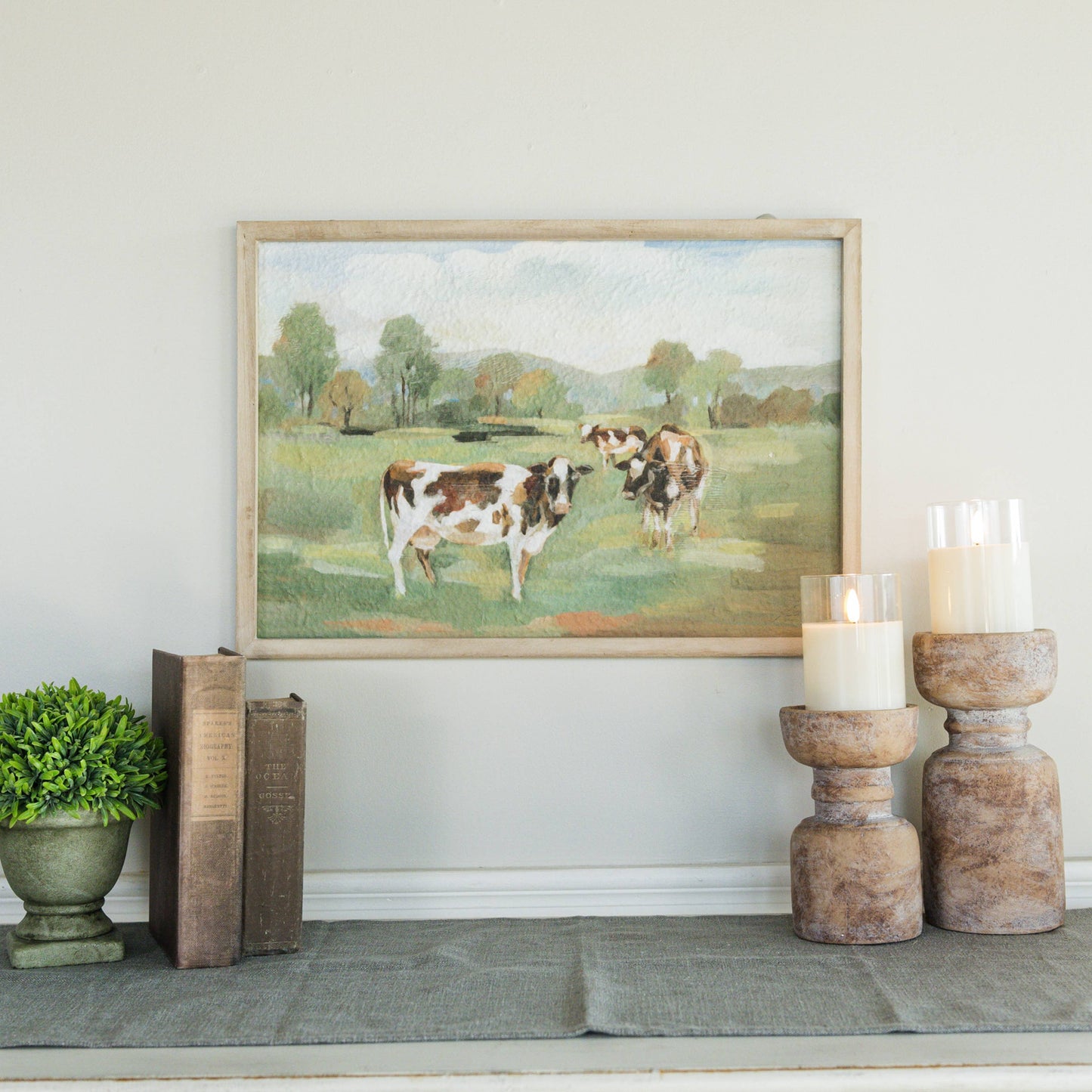 COW PASTURE PRINT
