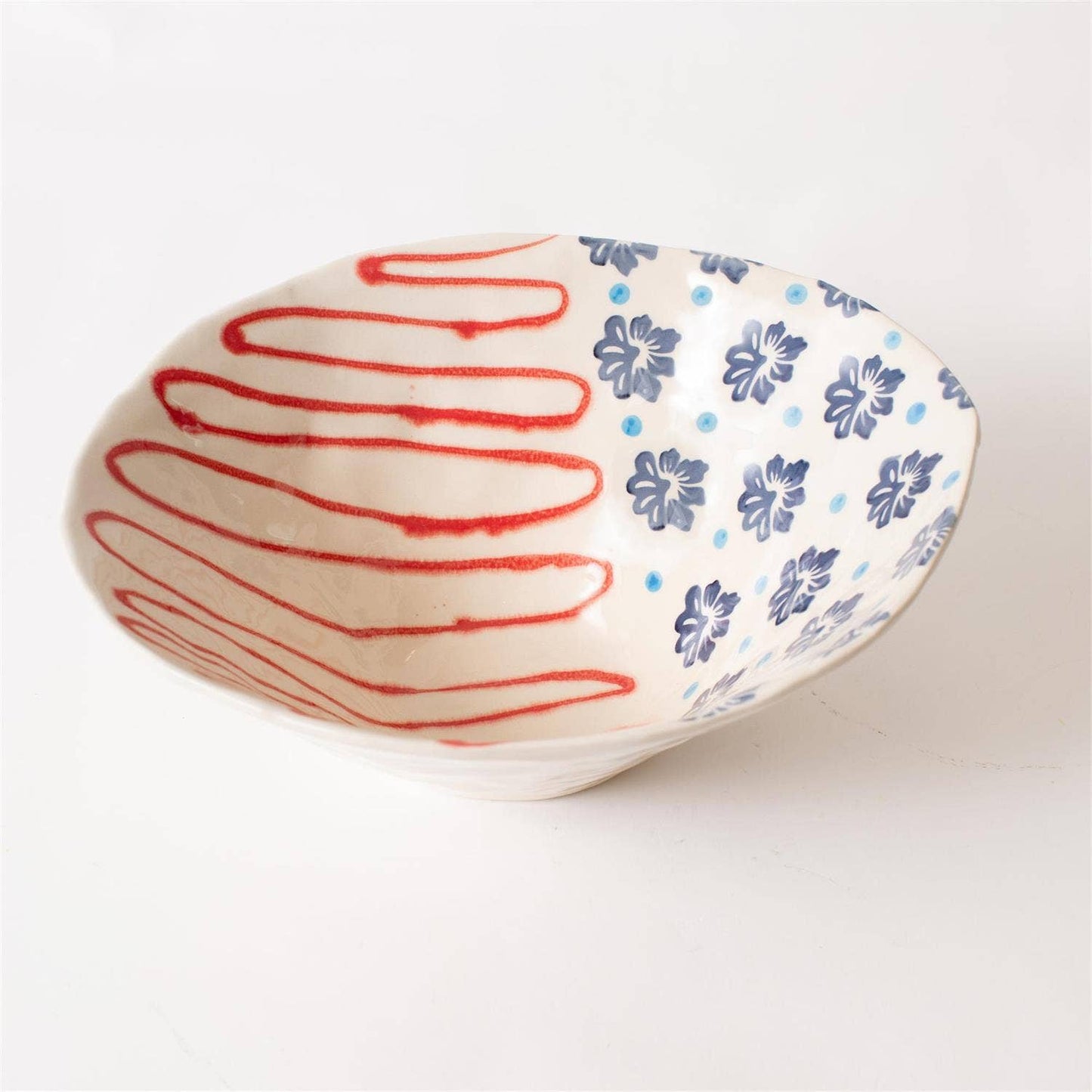 Americana Folk Art Serving Bow  | Patriotic, USA