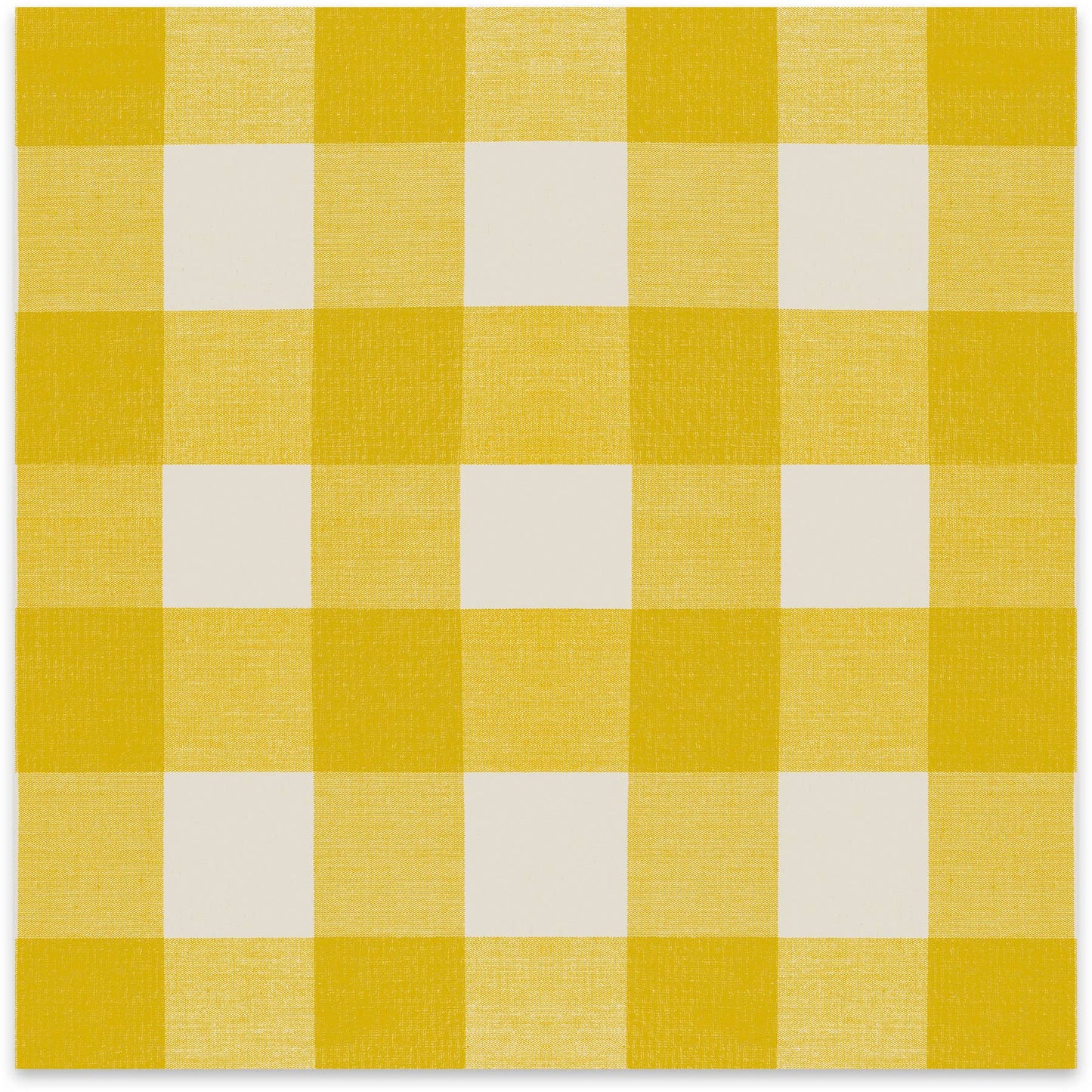 Gold Buffalo Check Paper Table Runner