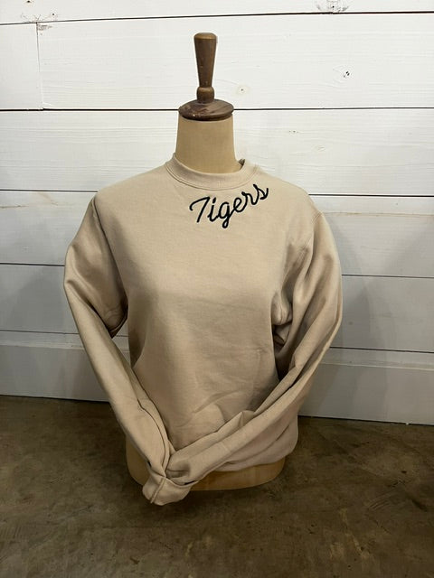 Embroidered Tiger Sweatshirt - Large