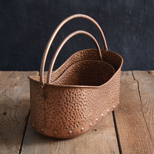 Bronze Hammered Buckets (SMALL)