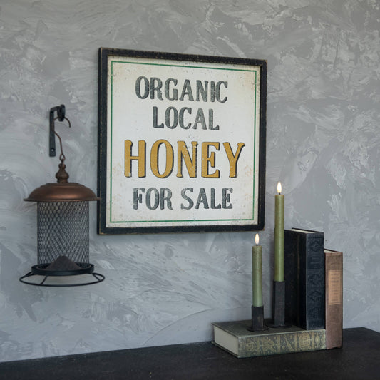 LOCAL HONEY FOR SALE SIGN