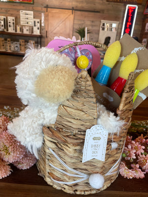 Pre-made Easter basket