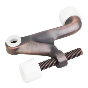Hinge Pin Door Stop - Dark Brushed Antique Copper