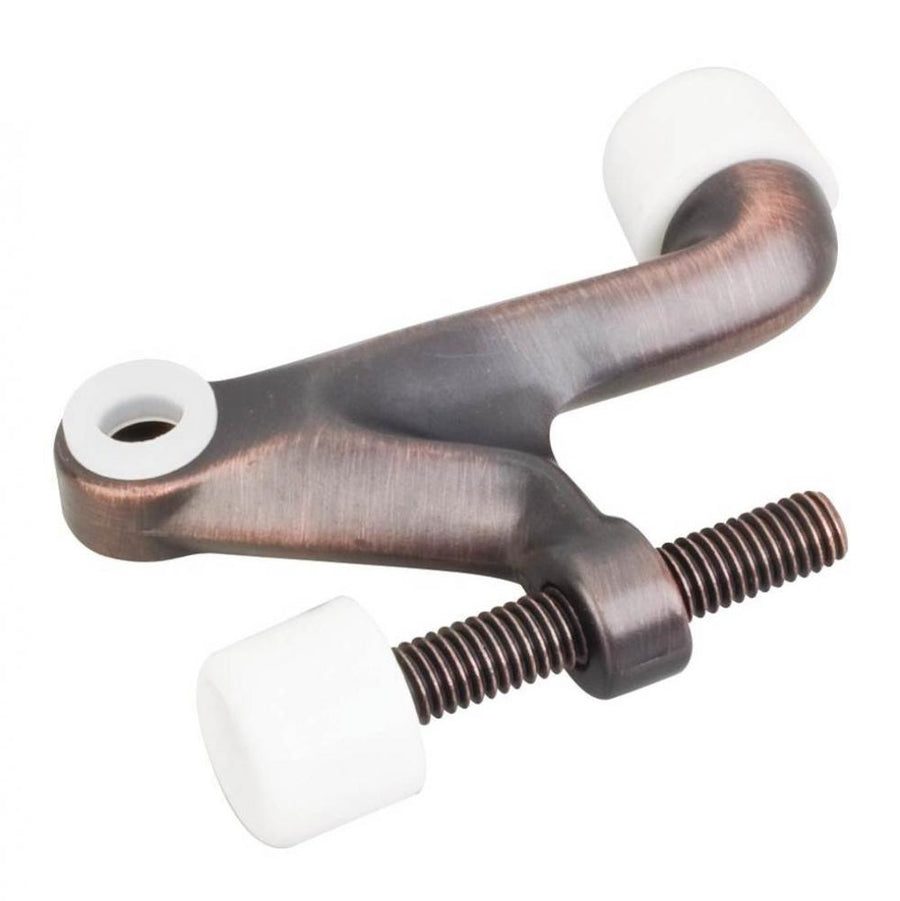 Hinge Pin Door Stop - Dark Brushed Antique Copper