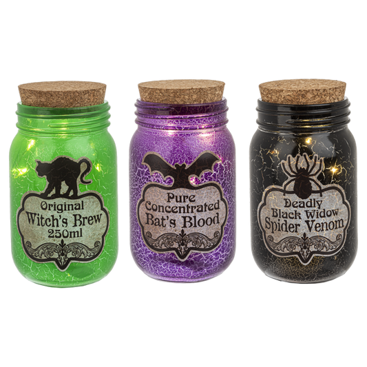 Apoth-CAT-cary - Light Up Jars