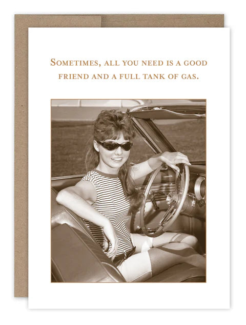 "Full Tank Of Gas" - Shannon Martin Birthday Card