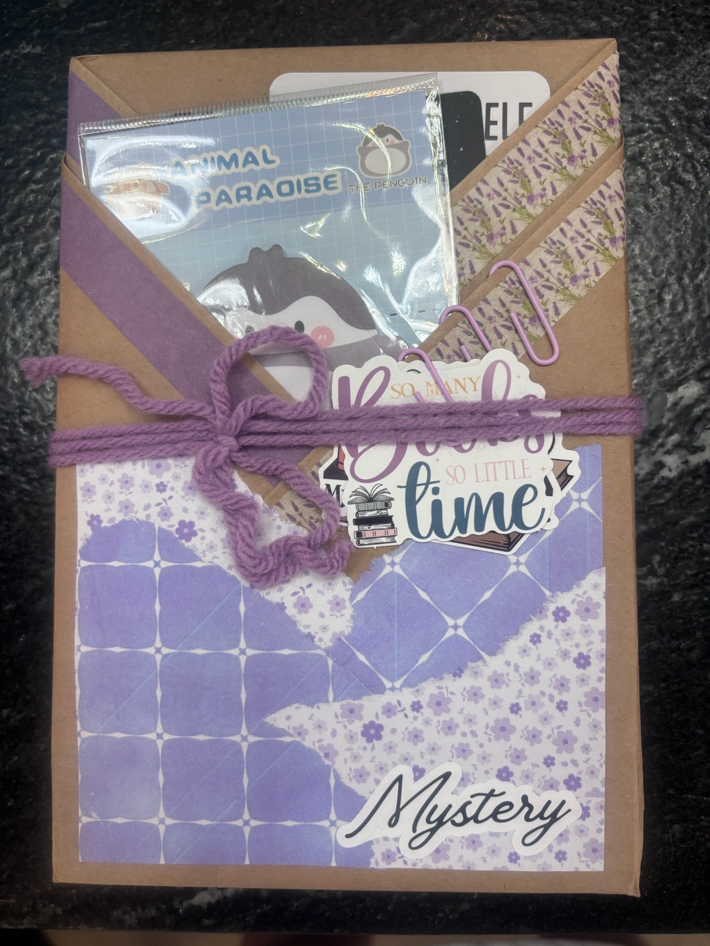 Children Blind Date with A Book Choose Your Genre Fiction : Mystery / Purple