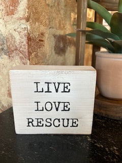 Proud Parent of a Rescue Animal Plaque