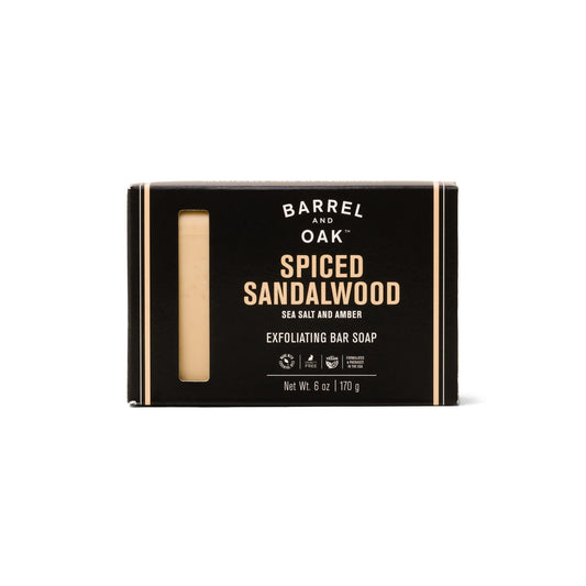 Exfoliating Bar Soap - Spiced Sandalwood 6 oz