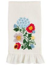 Collage Waffle Weave Towel