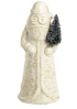 Small White Christmas Santa Sitter