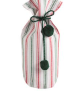 RED GREEN CLOTH WINE BAG