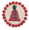 TREE XMAS FELTED TRIVET