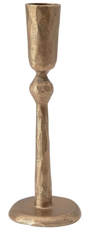 Hand-Forged Metal Taper Holder with Antique Finish